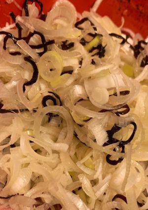 ネギの塩昆布和え-レシピのメイン写真