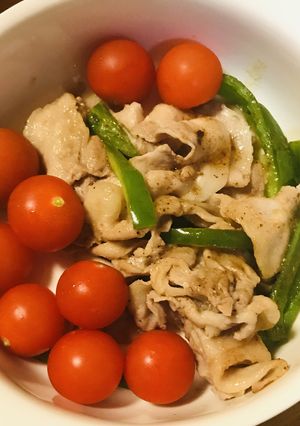 豚肉とピーマンの塩バター炒め-レシピのメイン写真