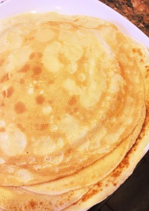 クレープ 生地 （砂糖不使用）-レシピのメイン写真