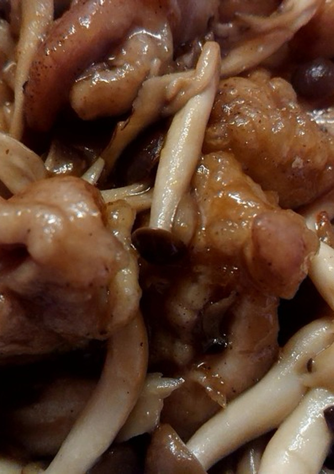 鶏肉ときのこの照り焼き-レシピのメイン写真