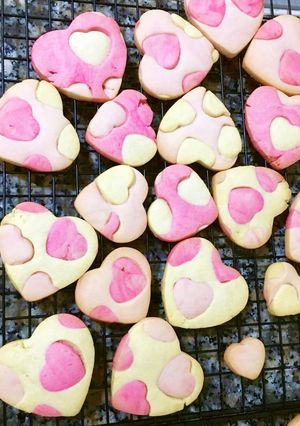 バレンタイン♡ハートの型抜きクッキー-レシピのメイン写真