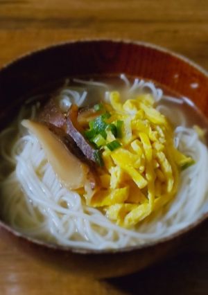 沖縄のそうめん汁-レシピのメイン写真