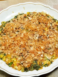 菊菜のお好み焼き-レシピのメイン写真