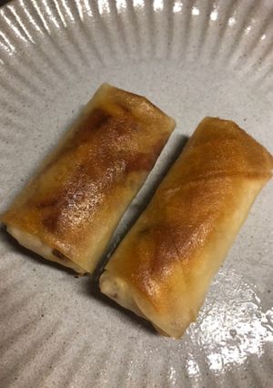 キャベツとベーコンの春巻き-レシピのメイン写真