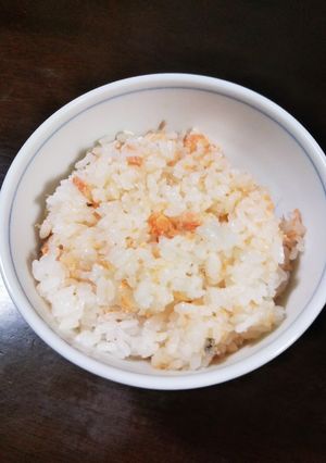 塩鮭ごはん-レシピのメイン写真