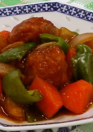 ベジ♪野菜たっぷりかんたん酢鶏-レシピのメイン写真