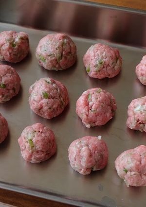 【冷凍ストック】肉団子(豚肉)-レシピのメイン写真