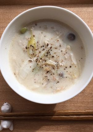 ダイエット豆乳スープ-レシピのメイン写真