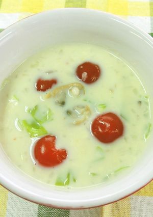 【副菜】アサリと野菜のスープ-レシピのメイン写真