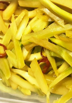 レンジで　ブロッコリーの茎のキンピラ-レシピのメイン写真