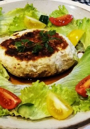 豆腐とおからの和風ハンバーグ-レシピのメイン写真