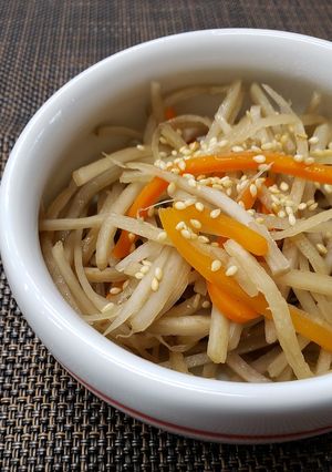きんぴら【クエだしの素使用】：よか魚-レシピのメイン写真
