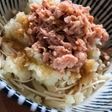 ツナえのきおろしポン酢うどん☆