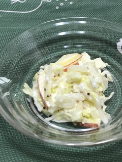リンゴと白菜のサラダ-レシピのメイン写真