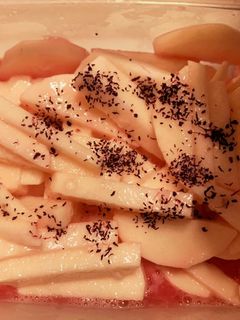シャキシャキ長芋の梅酢和え-レシピのメイン写真