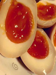 半熟!とろとろぷるぷる煮卵♪♪-レシピのメイン写真