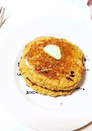 オートミールパンケーキ-レシピのメイン写真