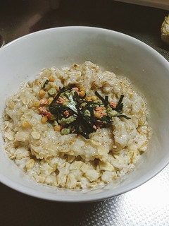 オートミールのお茶漬け-レシピのメイン写真