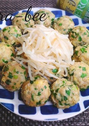 レンジで簡単♪激ウマ!ヘルシー餃子ボール-レシピのメイン写真