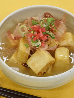 高野豆腐のあんかけ揚げ出し豆腐-レシピのメイン写真