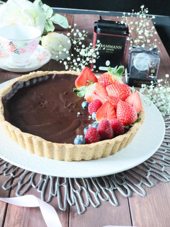 簡単なのに本格的!生チョコタルト-レシピのメイン写真
