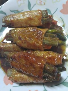美味しい♪3種の野菜の肉巻き♪-レシピのメイン写真