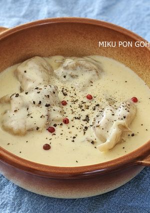 にんにく山盛り!うちのシュクメルリ-レシピのメイン写真