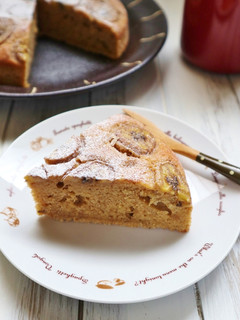 HM使用!簡単♪バナナときな粉のケーキ-レシピのメイン写真