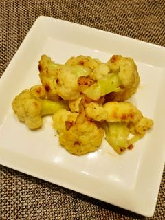 ベジ♪カリフラワーのにんにく炒め-レシピのメイン写真
