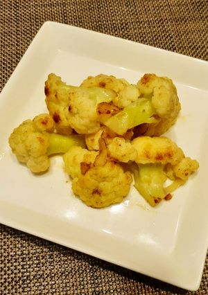 ベジ♪カリフラワーのにんにく炒め-レシピのメイン写真