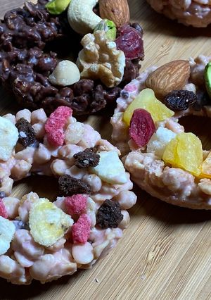 バレンタインに最適　ドーナツクランチ-レシピのメイン写真