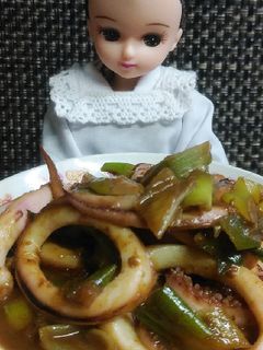 りかちゃん♡我が家のいかわた煮-レシピのメイン写真
