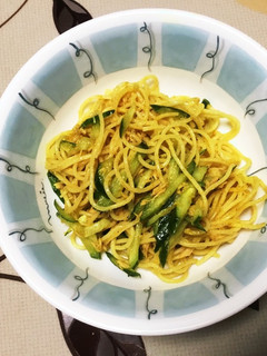 さっぱりおいしいカレーパスタ-レシピのメイン写真
