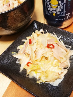 簡単酒肴☆ピリ辛・ネギチャーシュー-レシピのメイン写真