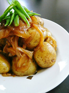 ○新じゃがと玉ねぎの煮物○-レシピのメイン写真
