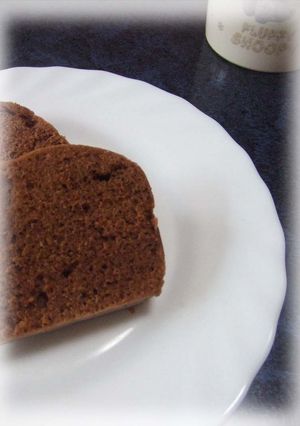 軽食にも♪レンジでふわふわココアケーキ-レシピのメイン写真