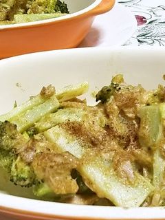 簡単☆ブロッコリーのカレーマヨグラタン-レシピのメイン写真