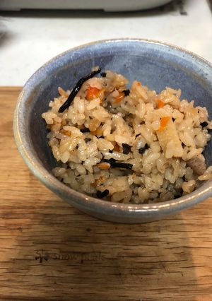 簡単！＊沖縄炊き込みご飯じゅーしー-レシピのメイン写真