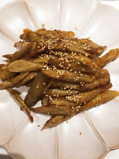 ごぼうの甘辛炒め-レシピのメイン写真