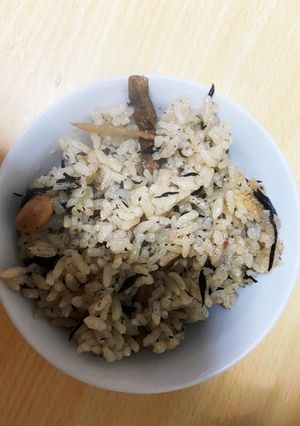 簡単炊き込みひじきご飯-レシピのメイン写真