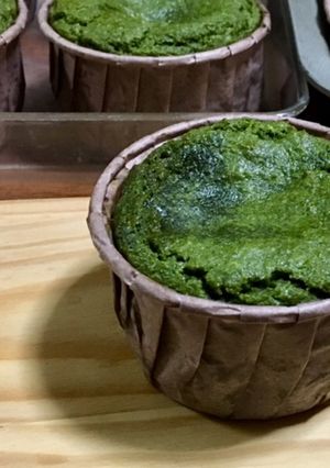 酒粕お抹茶フォンダンショコラ-レシピのメイン写真