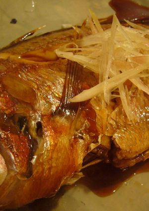 鯛　煮付け　鱗とり-レシピのメイン写真