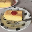 スフレチーズケーキ