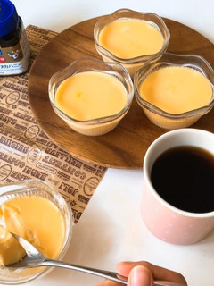 フライパンで作る簡単プリン-レシピのメイン写真