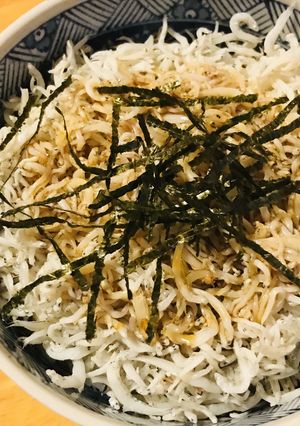 ダイコンおろし＆海苔しらす丼-レシピのメイン写真