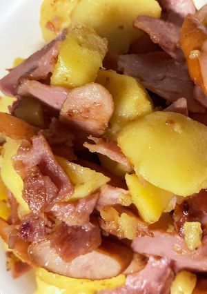 じゃが芋とウインナーのバター炒め-レシピのメイン写真