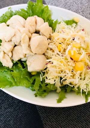 祝日なので朝からサラダを作った-レシピのメイン写真