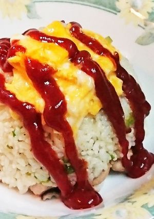 ふわとろ卵の鶏飯オムライス-レシピのメイン写真