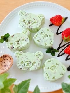 生ミントでチョコミントアイス♥️-レシピのメイン写真