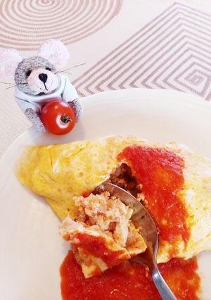 おからのトマトオムライス-レシピのメイン写真
